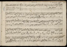 Intento or Obra in D minor