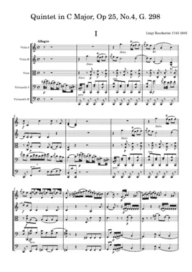 String Quintet in C major