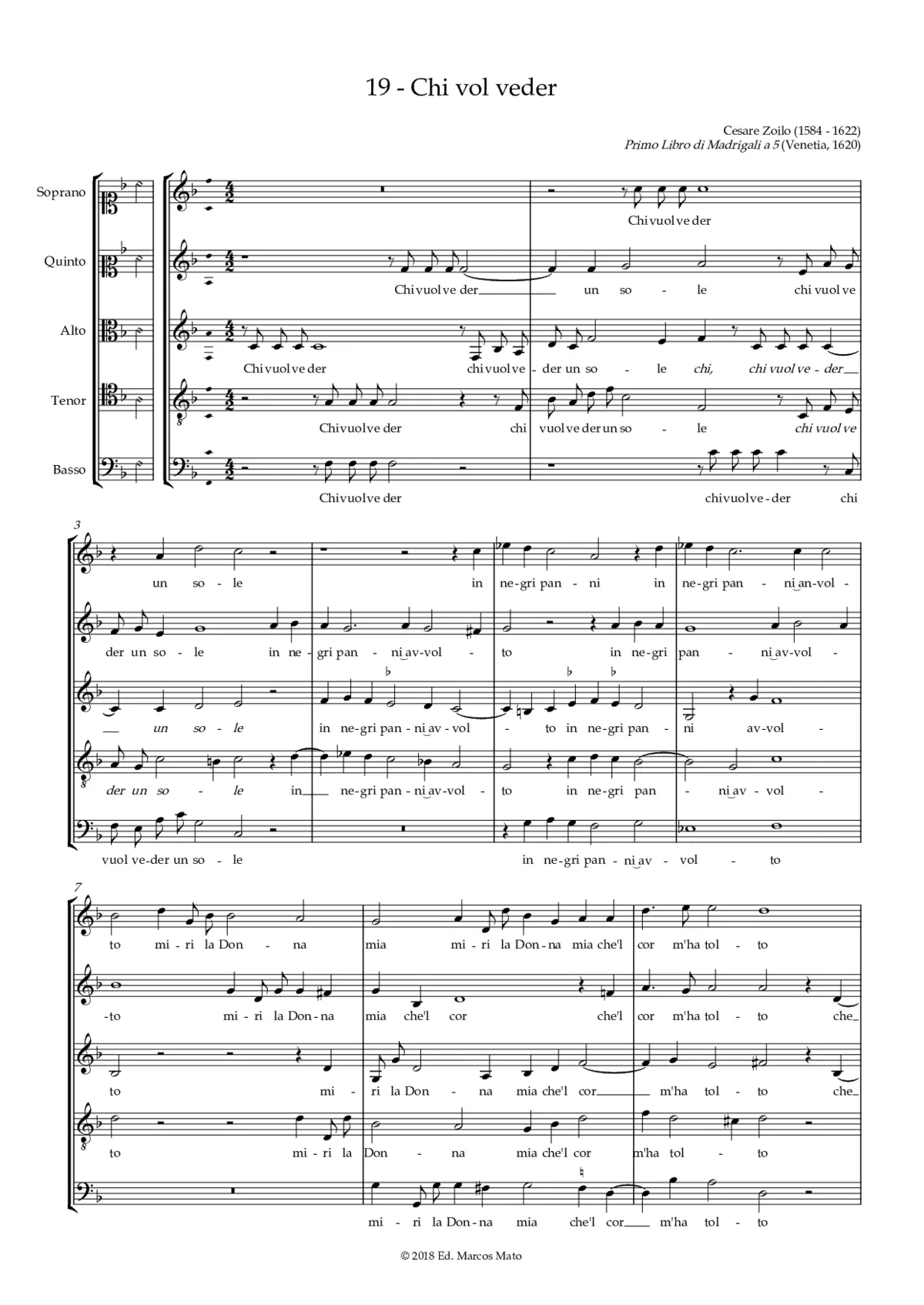 Chi vol veder - Page 1