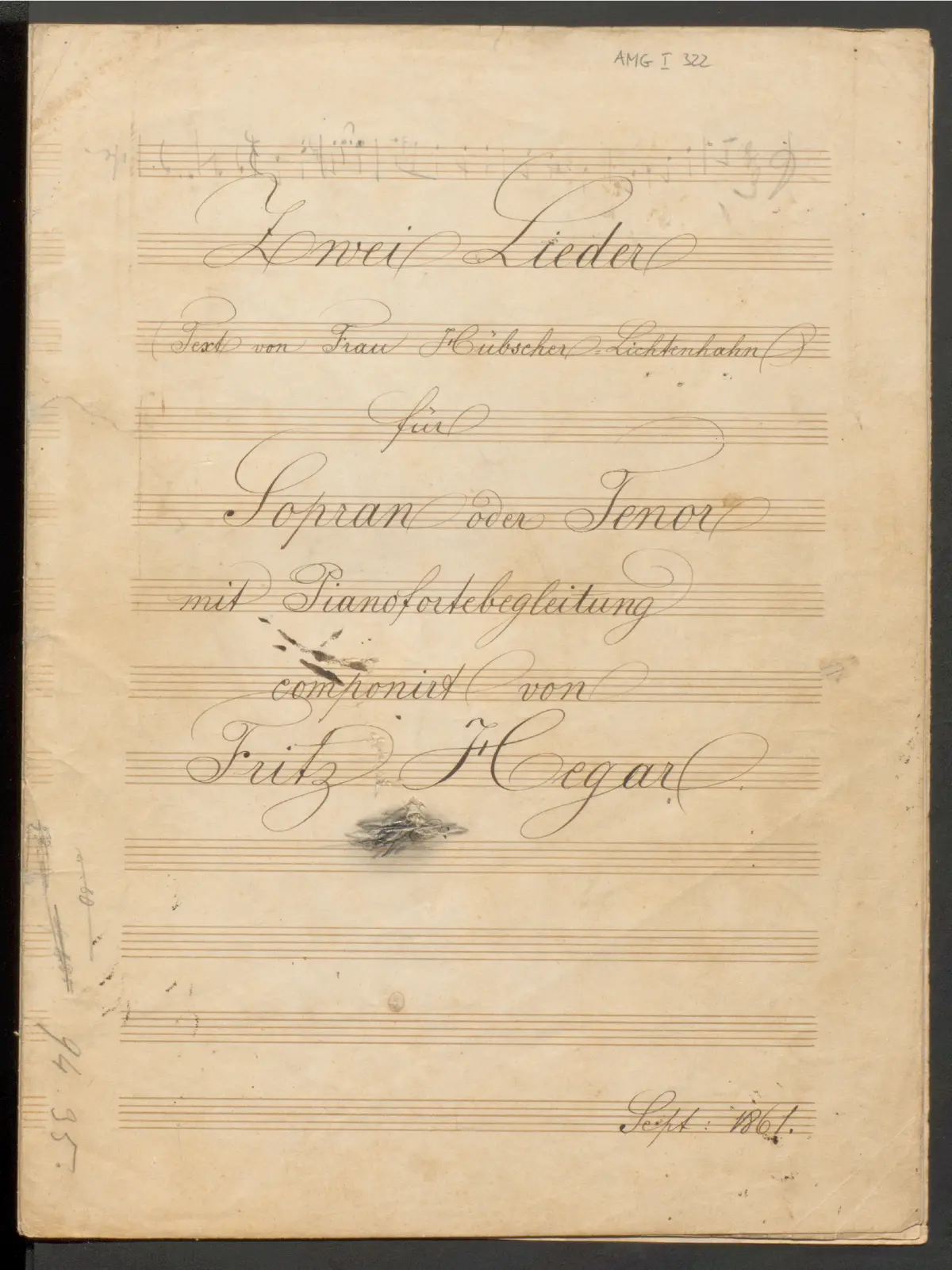 2 Lieder - Page 1