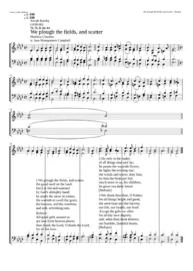 we plough the fields and scatter