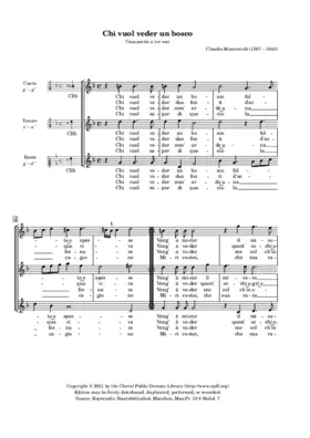 Chi vuol veder un bosco