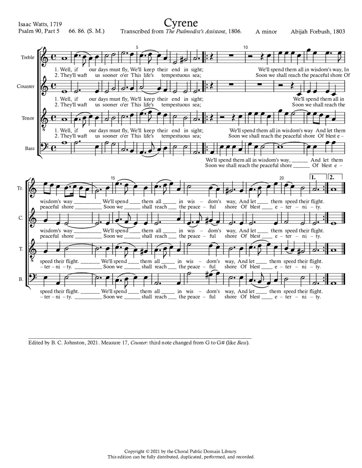Cyrene - Page 1