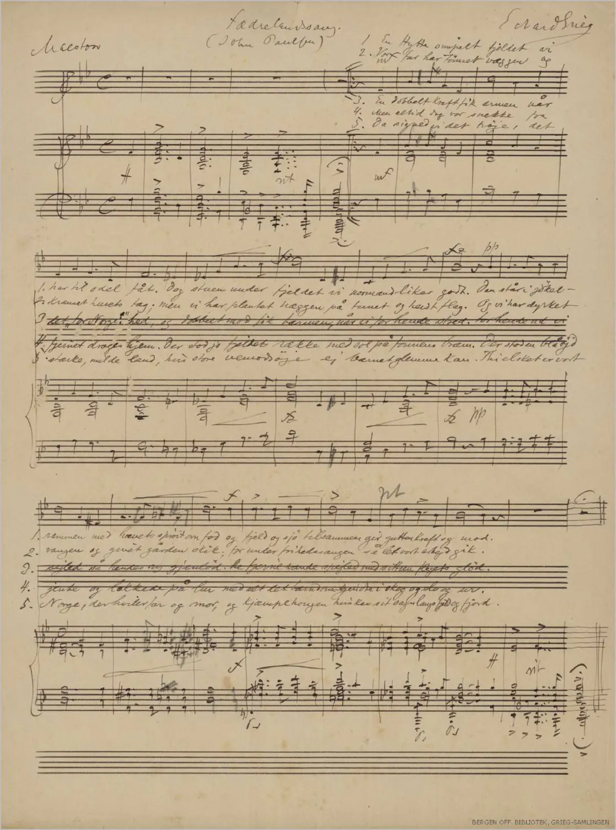 National Song - Page 1