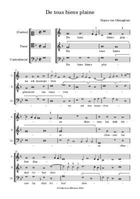 De tous biens plaine