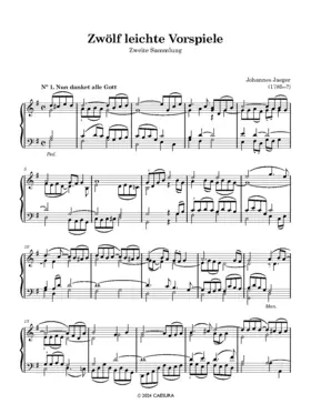 12 Leichte Vorspiele, Heft 2