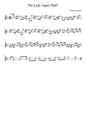 the Lady Agnes Duff