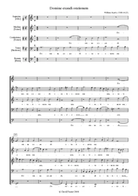 Domine exaudi orationem - Et non intres in judicium