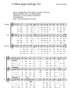 O Heer, mijn God