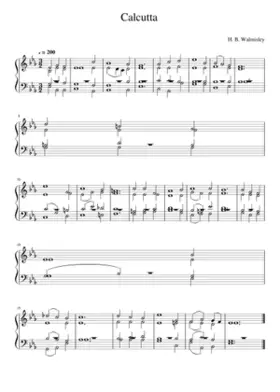 CALCUTTA (Walmisley) - H. B. Walmisley