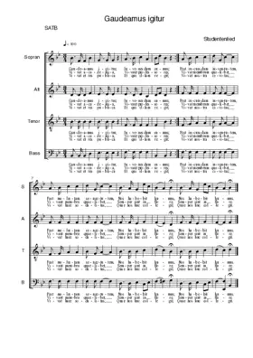 Gaudeamus igitur