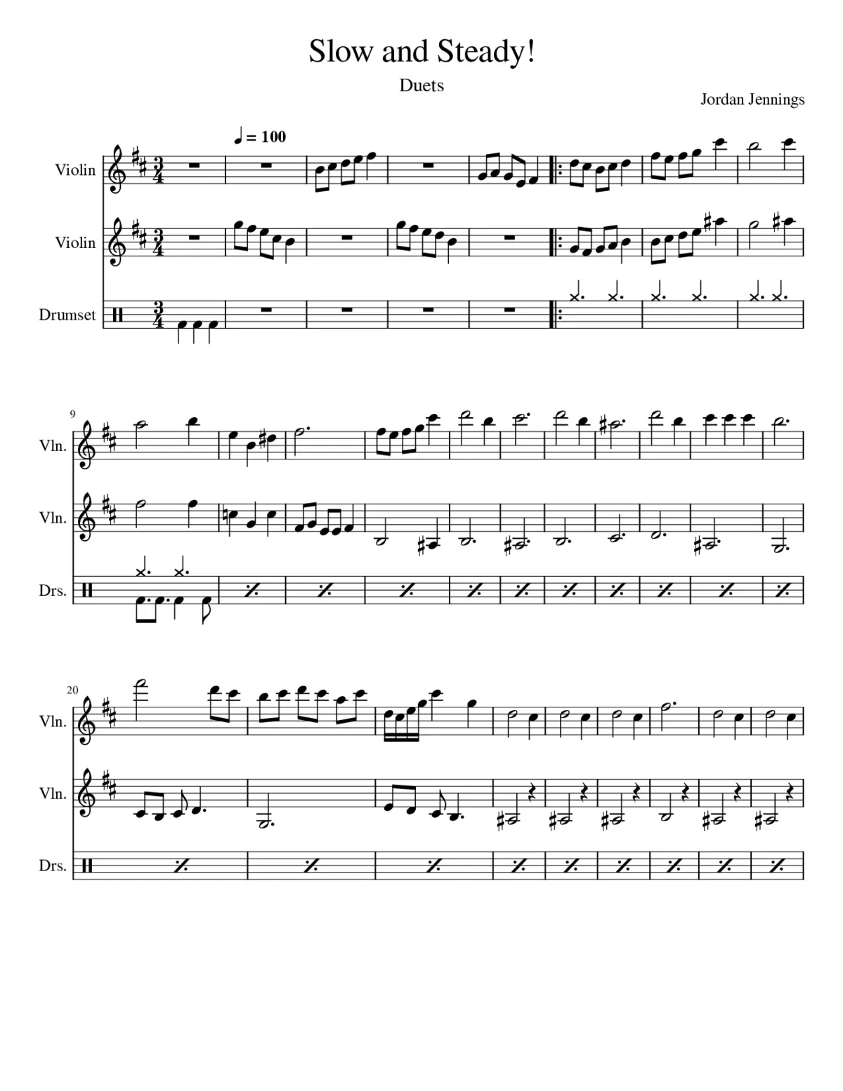 Slow and Steady - Page 1
