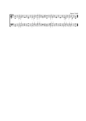 Double chant in G major