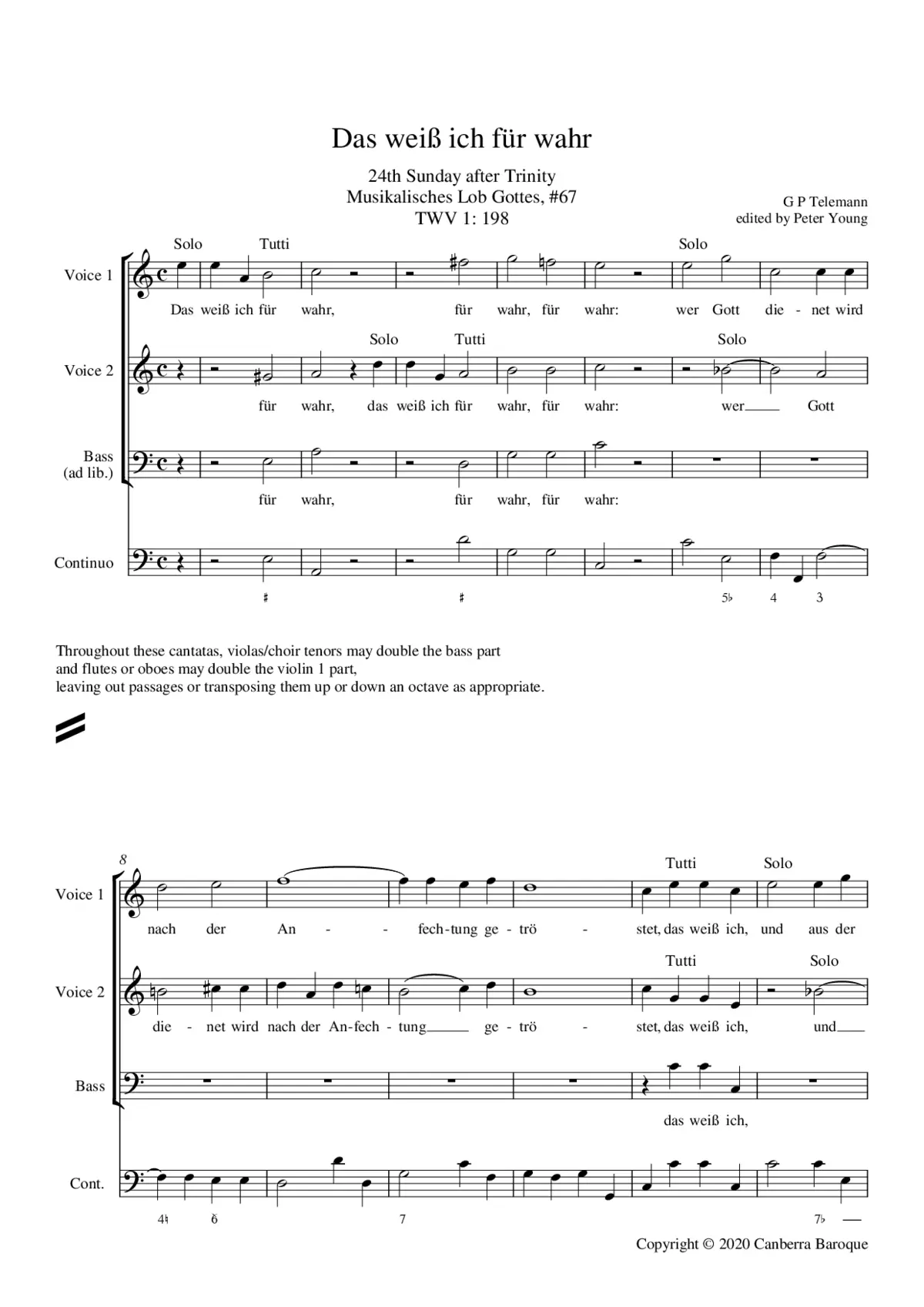 Das weiß ich für wahr - Page 1