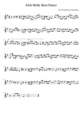 Irish Molly Barn Dance