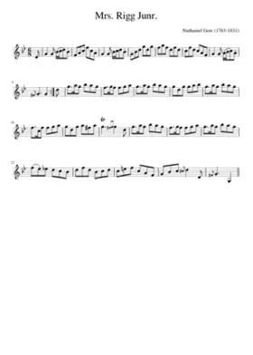 Mrs. Rigg Junr.