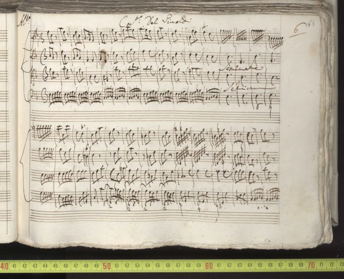 Concerto for Strings in F major - Page 1