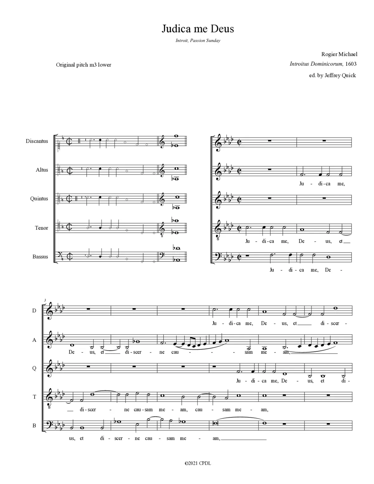 Judica me Deus - Page 1