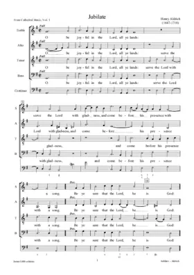 Jubilate in G