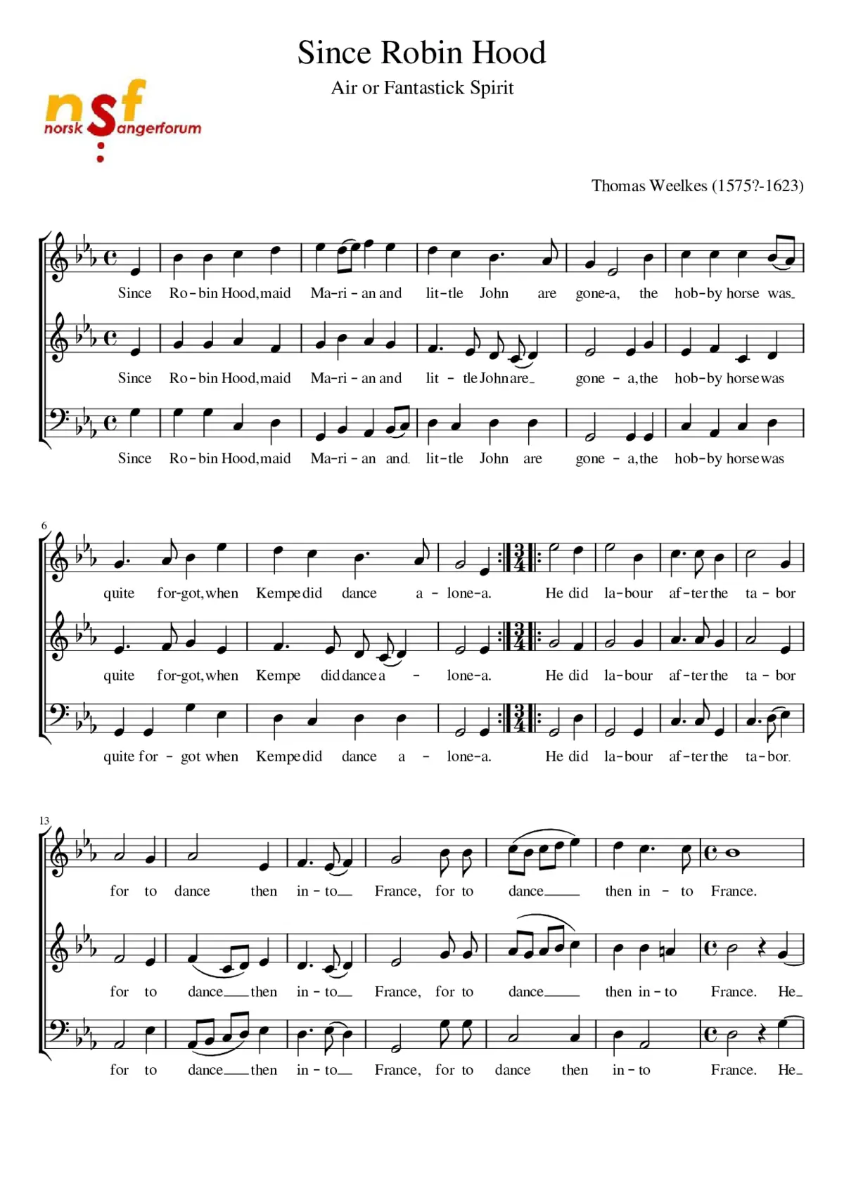 Since Robin Hood - Page 1