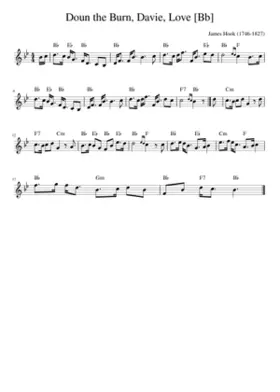 Doun the Burn Davie Love