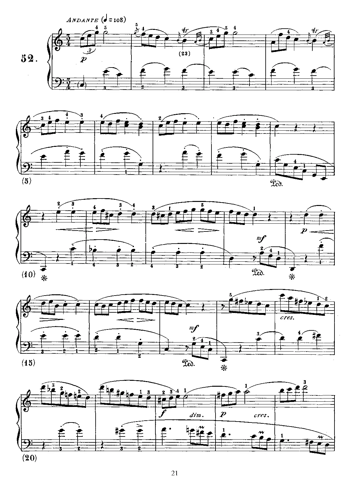 Keyboard Sonata in C major - Page 1