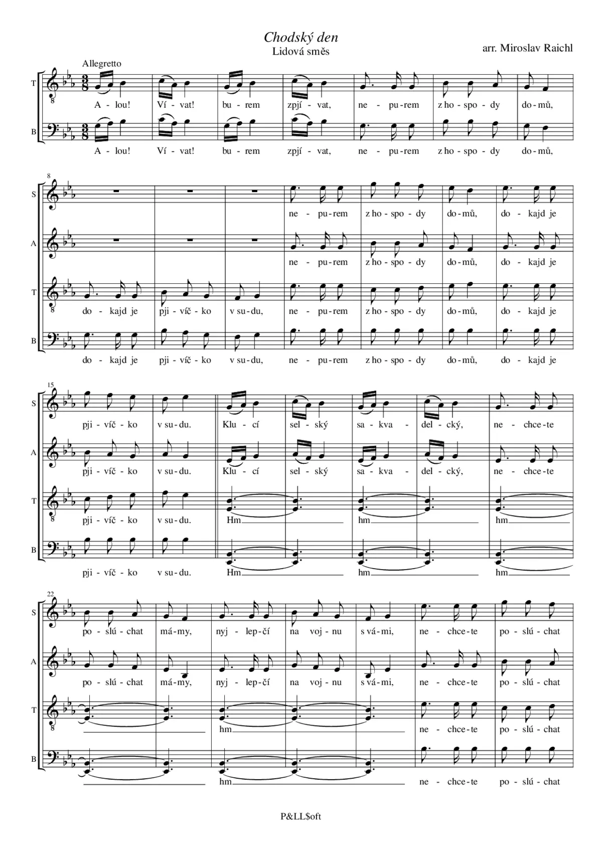 Chodský den - Page 1