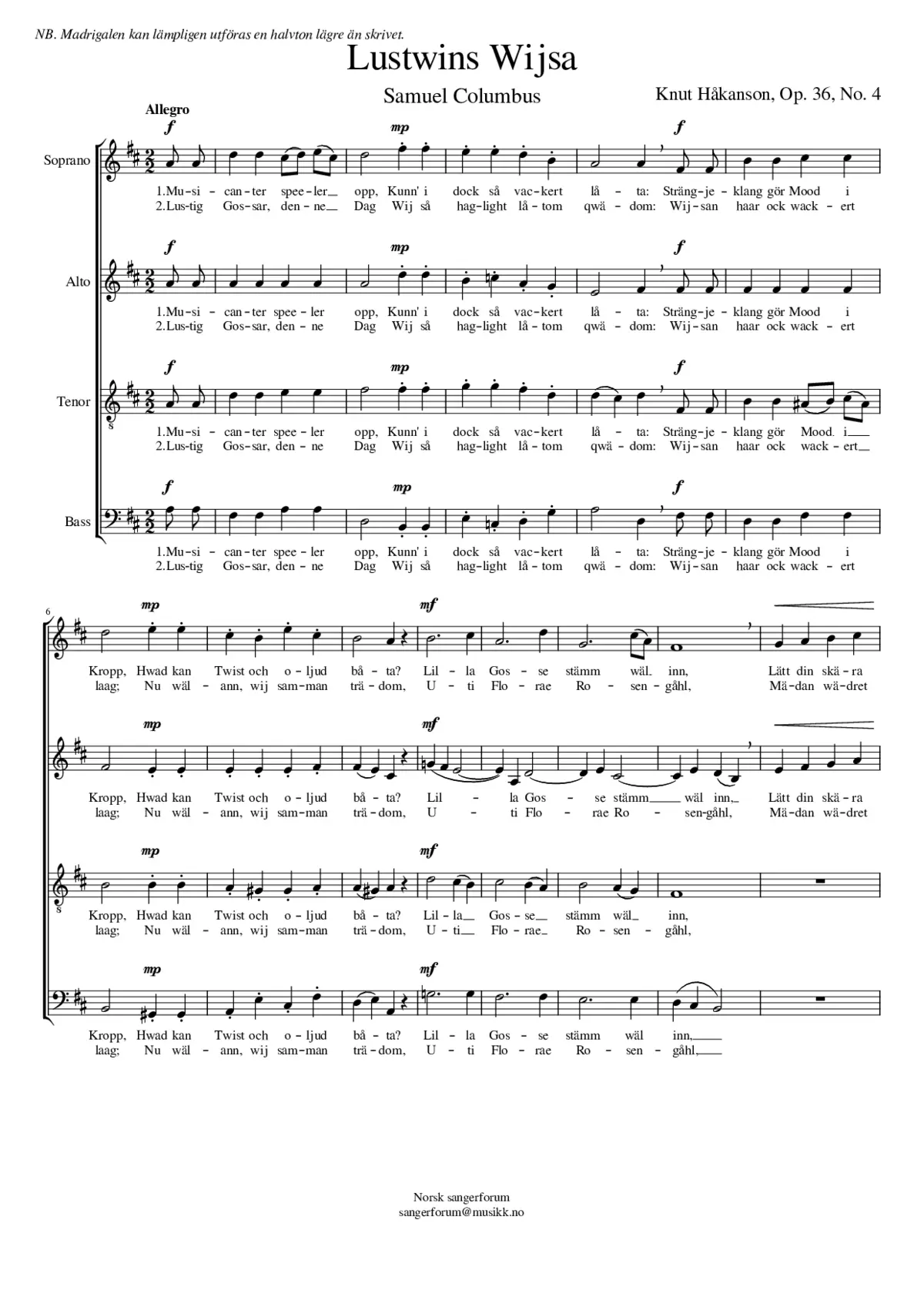 Lustwins Wijsa - Page 1