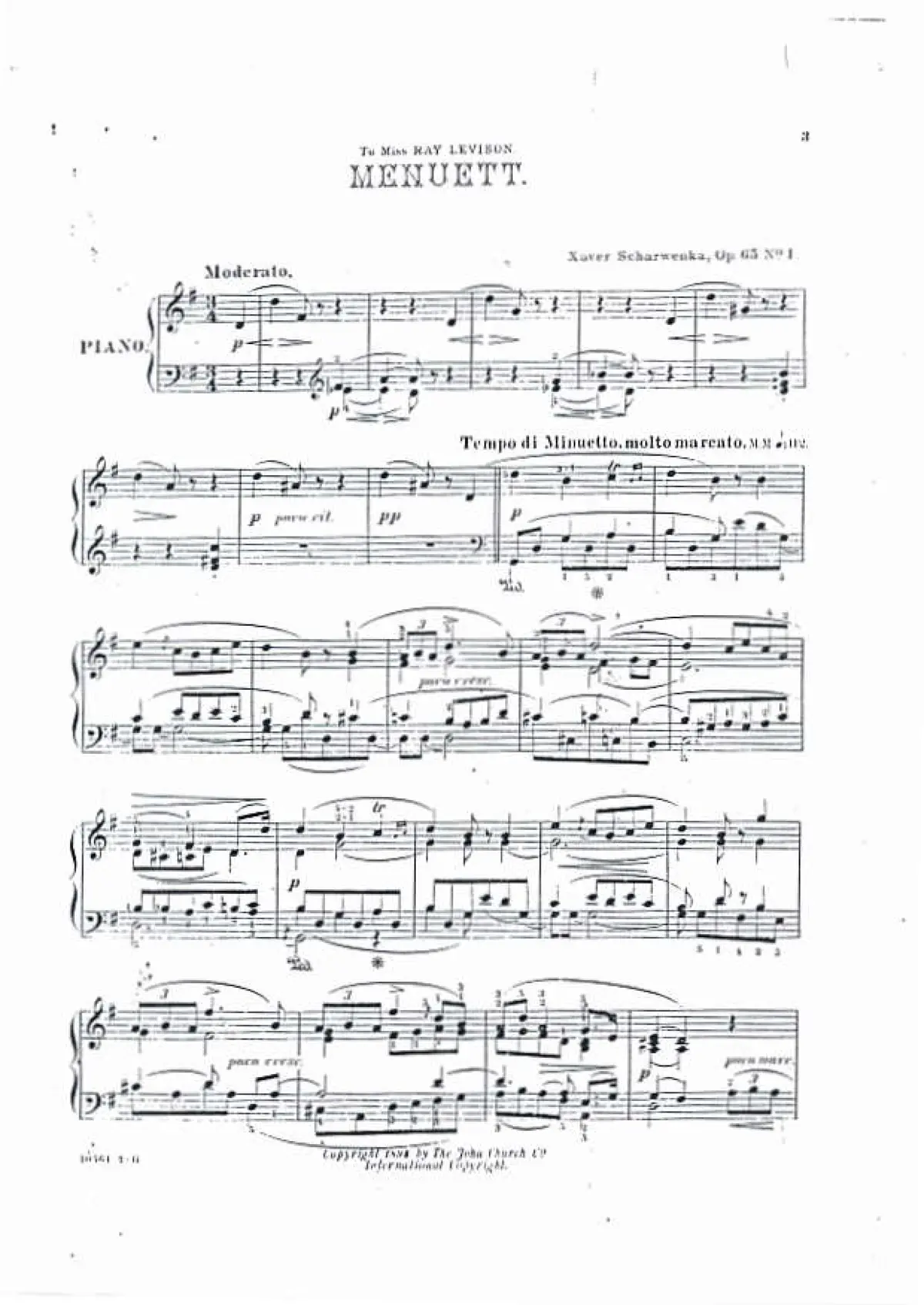 2 Piano Pieces - Page 1