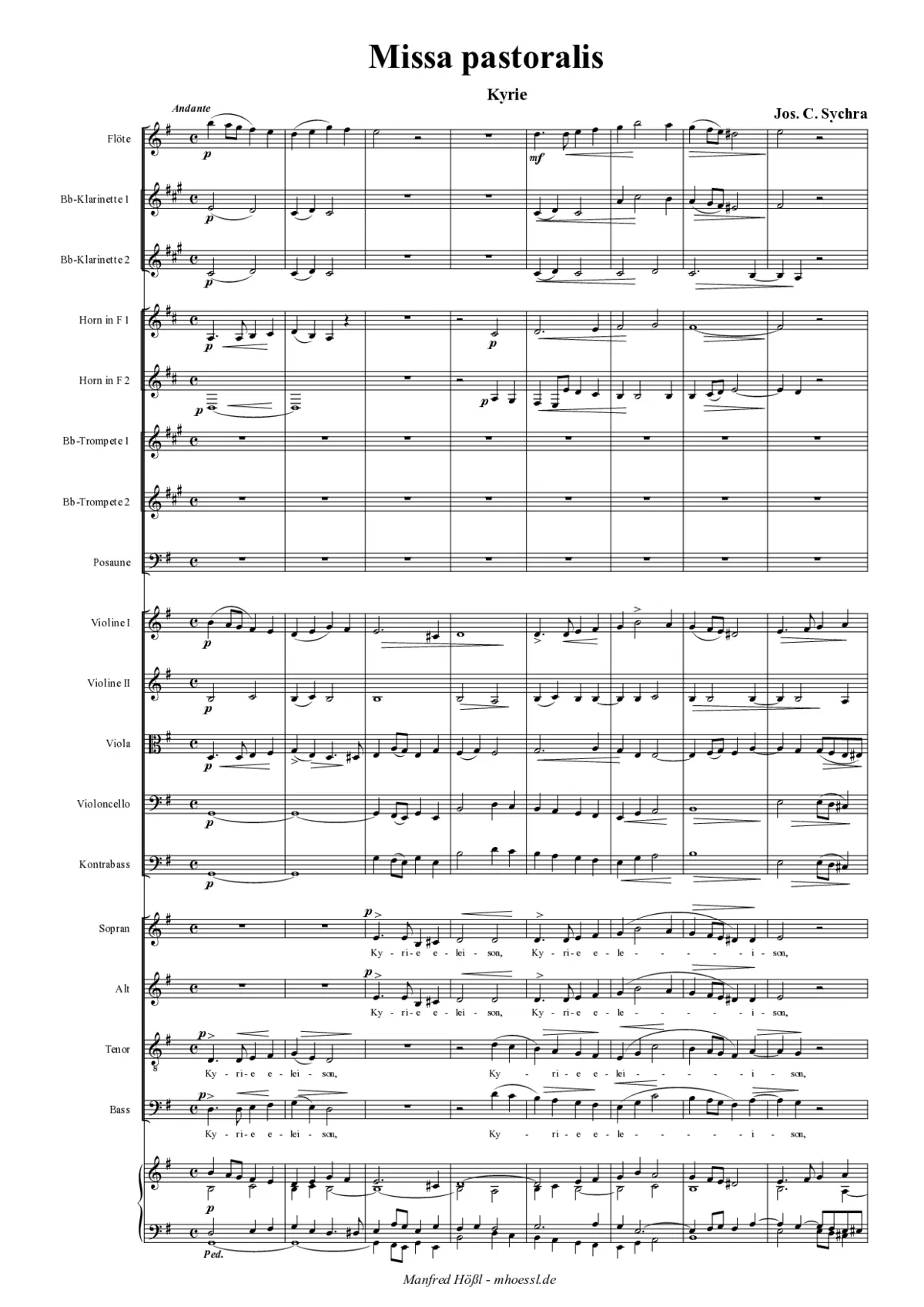 Missa Pastoralis - Page 1