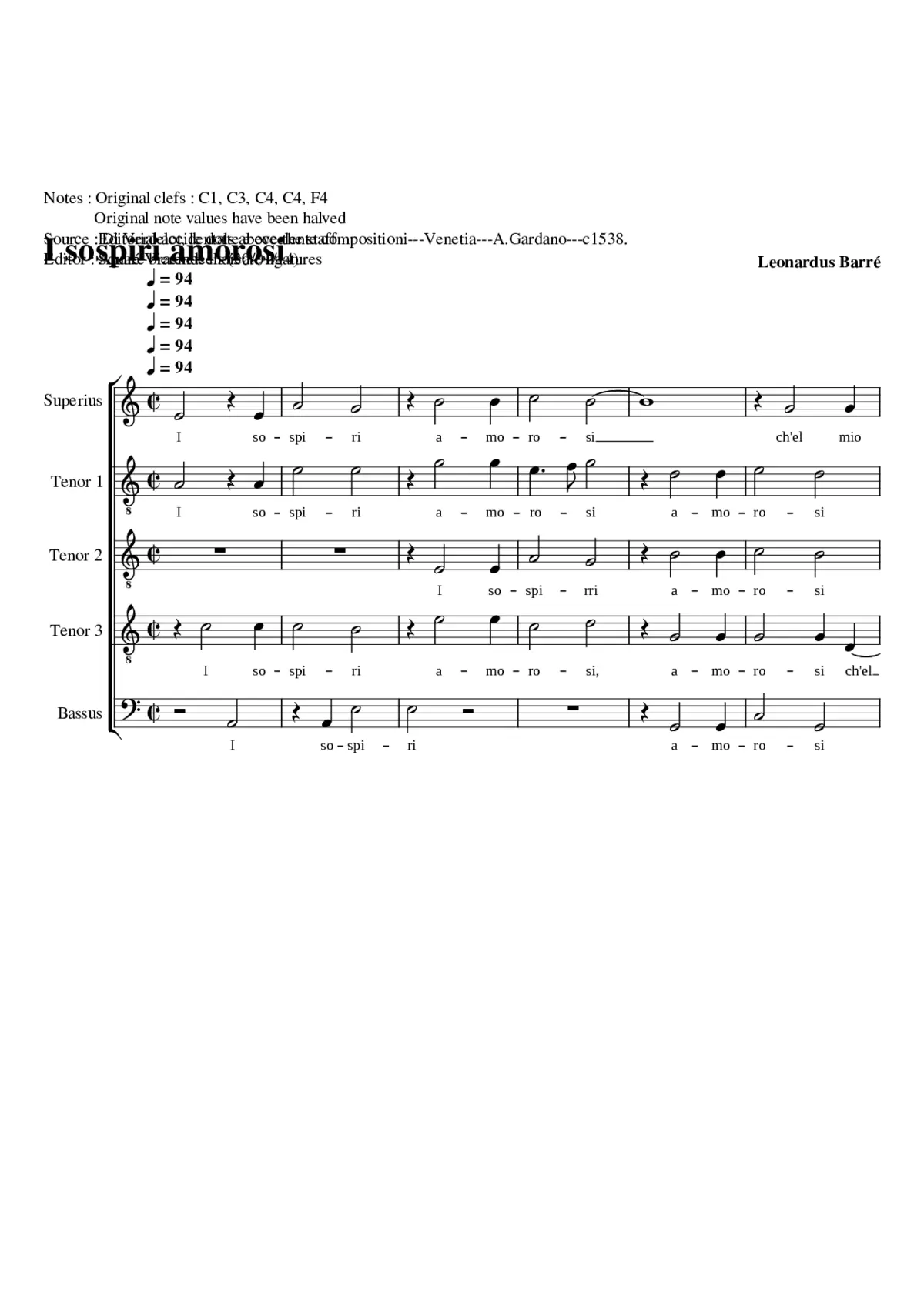 I sospiri - Page 1