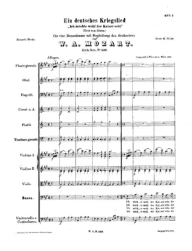 Ein deutsches Kriegslied