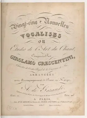 25 Nouvelles Vocalises