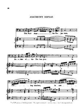 This poet sings the Trojan wars (Anacreon's Defeat), Z 423