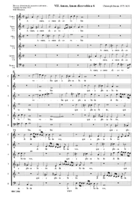 Amen, Amen dico vobis a 6