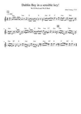 Dublin Bay in a sensible key!