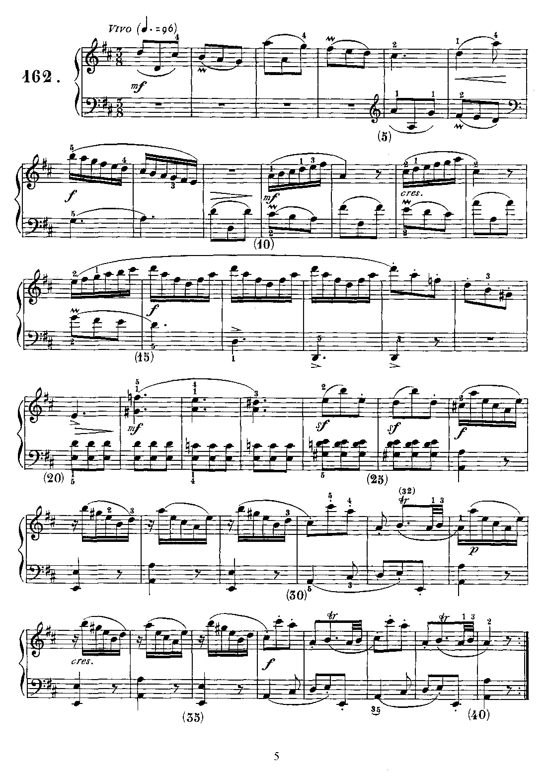 Keyboard Sonata in D major - Page 1