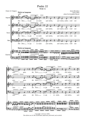 Psalm 22 WAB 34