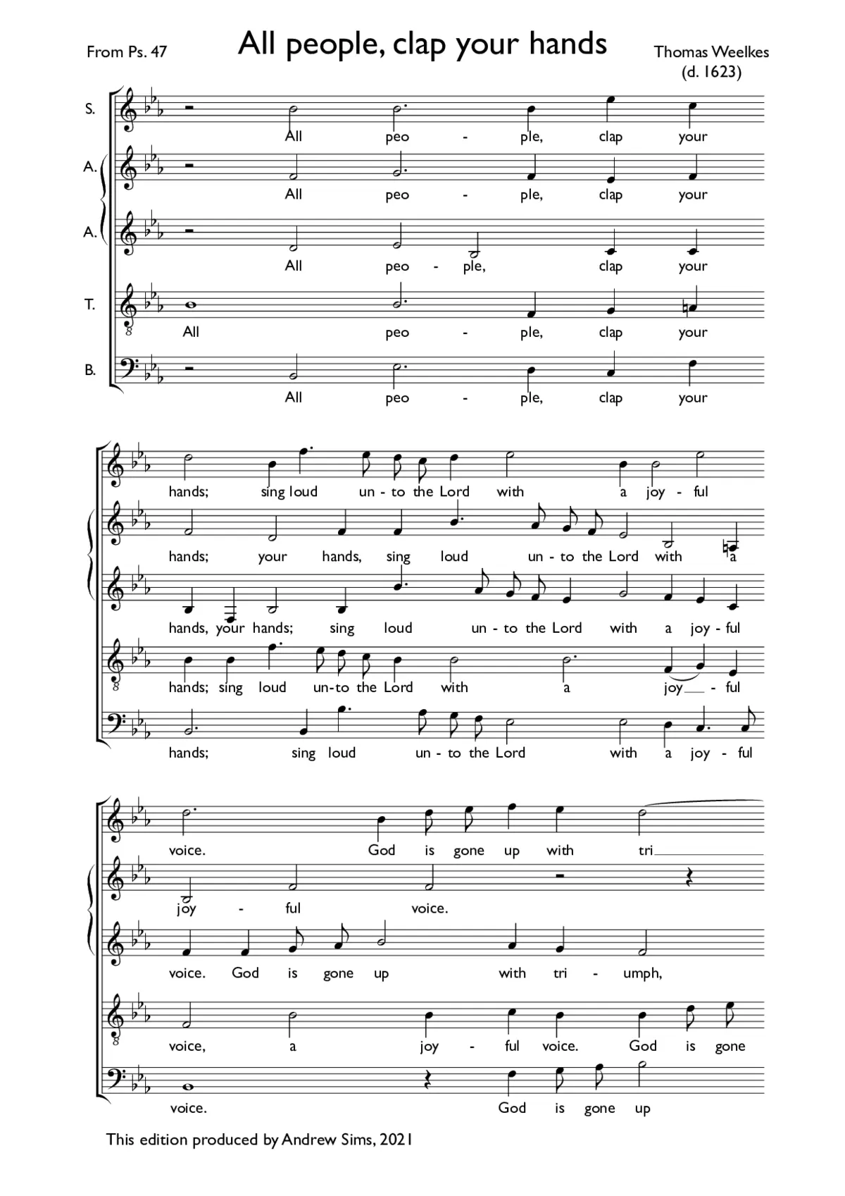 All people, clap your hands - Page 1