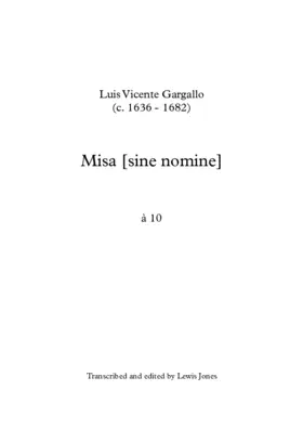 Missa a 10
