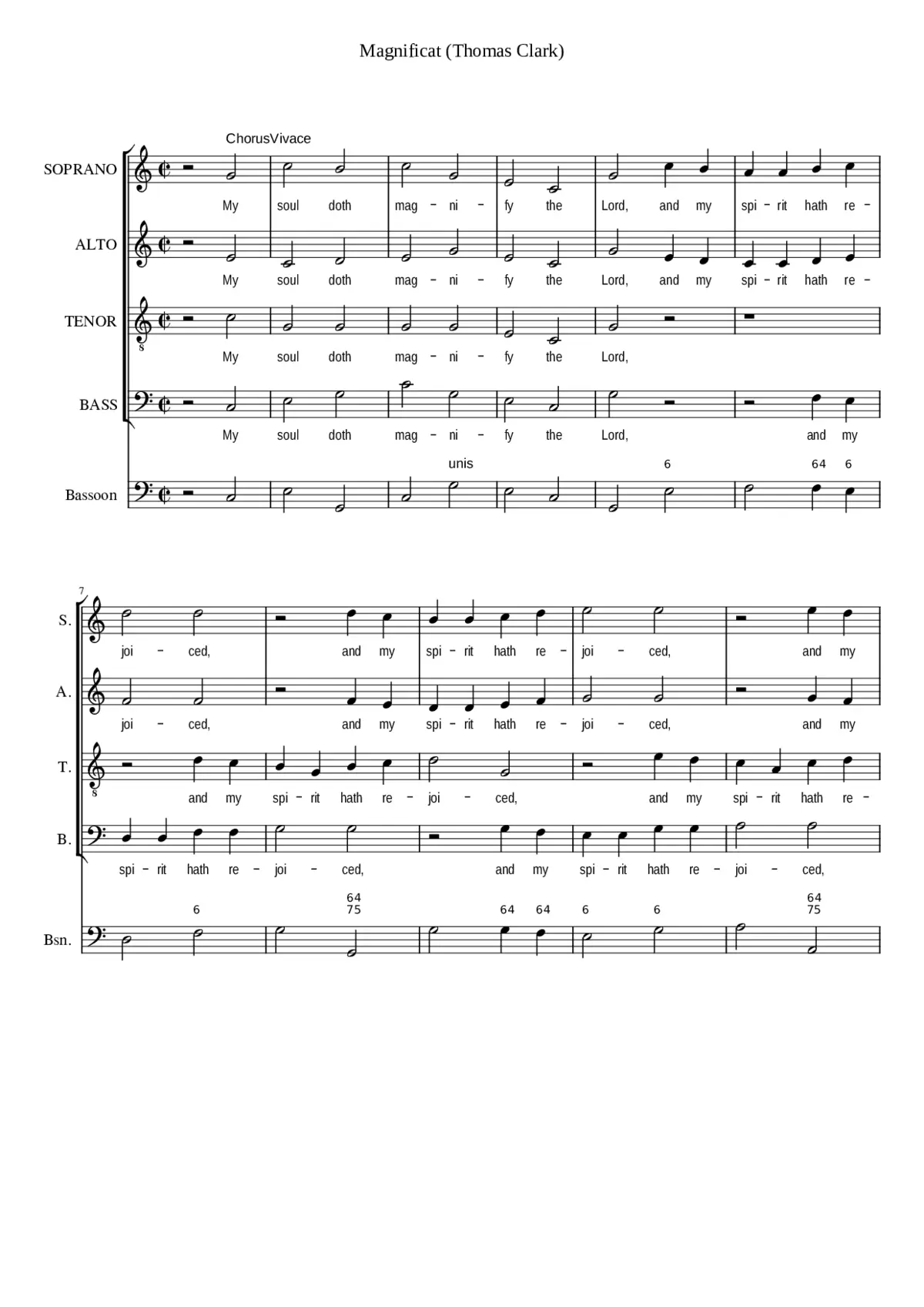 Magnificat - Page 1