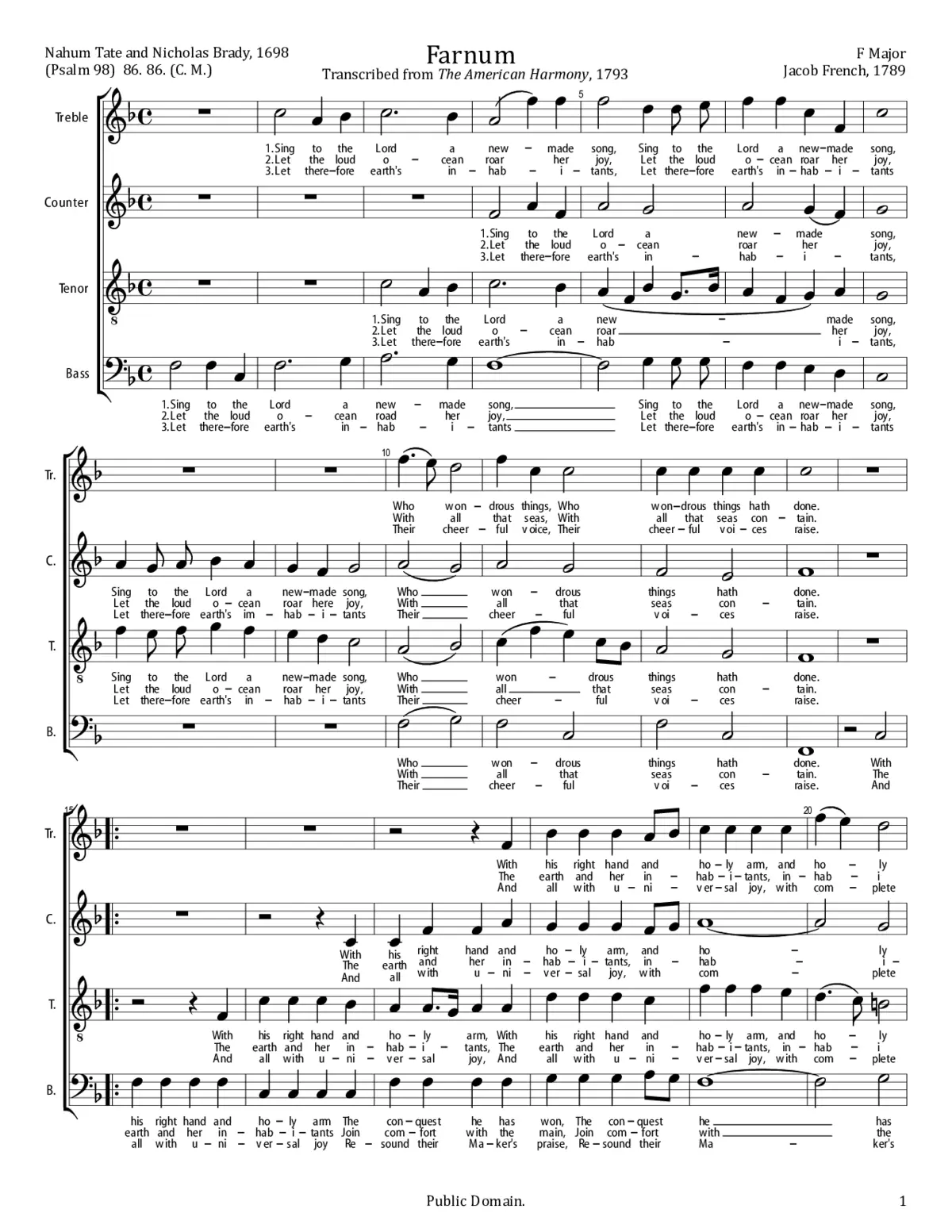 Farnum - Page 1