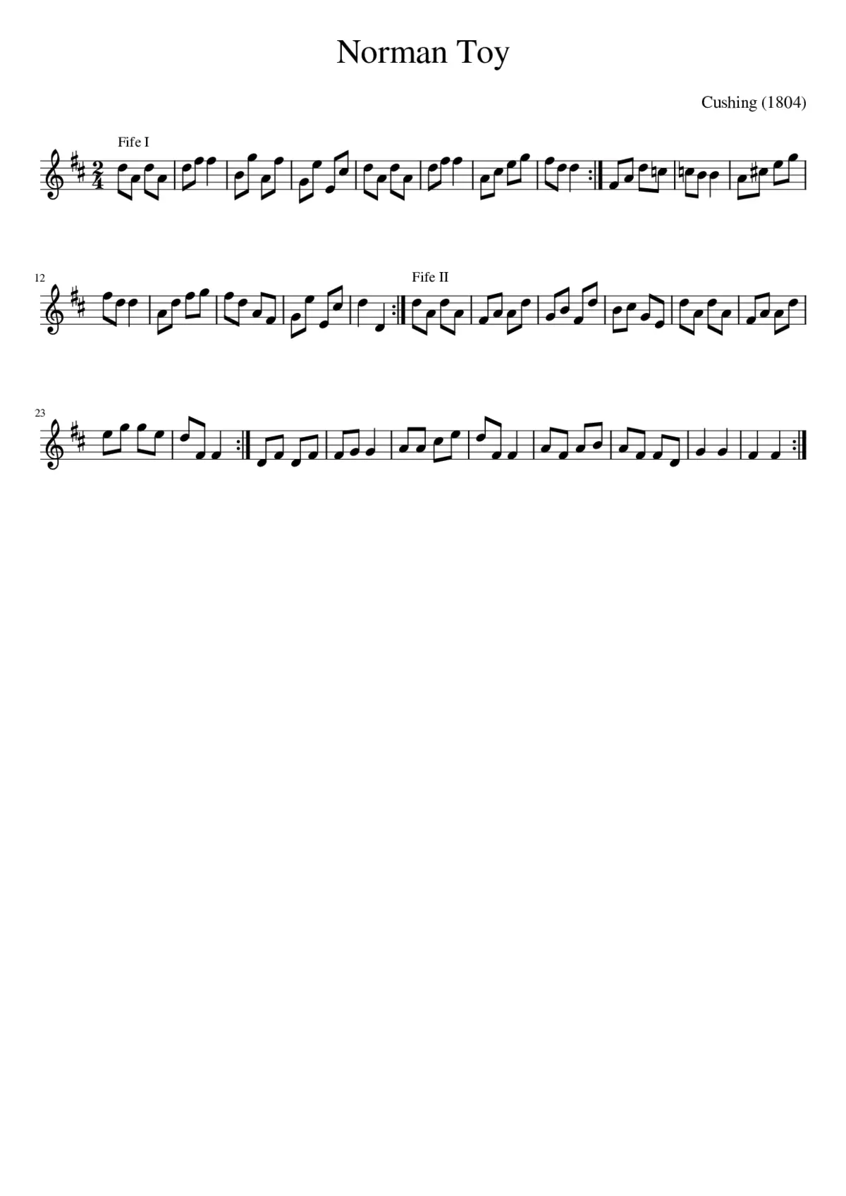 Norman Toy - Page 1