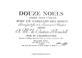 Douze Noëls avec un Carillon des morts