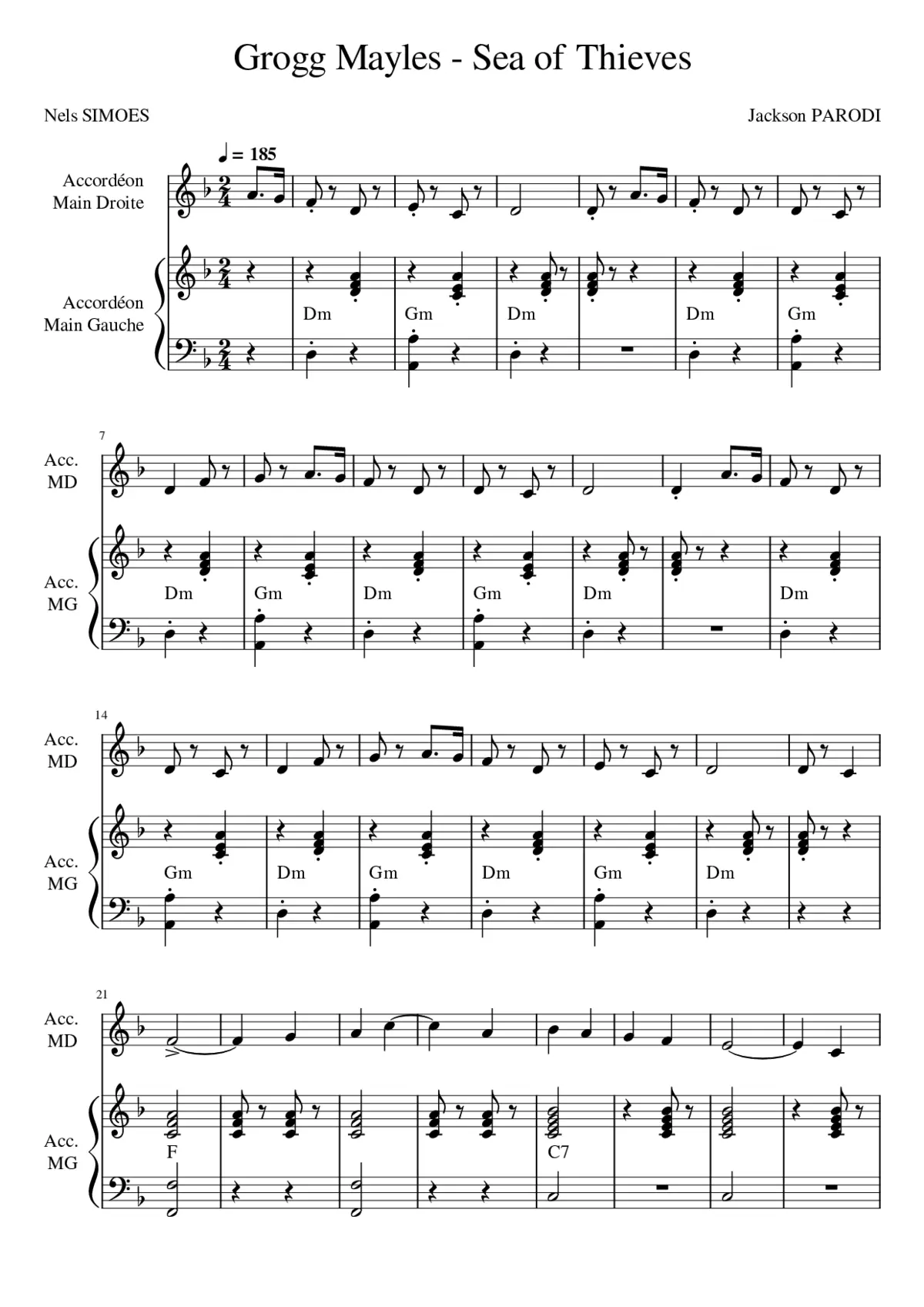 sea of thieves - grogg mayles - Page 1