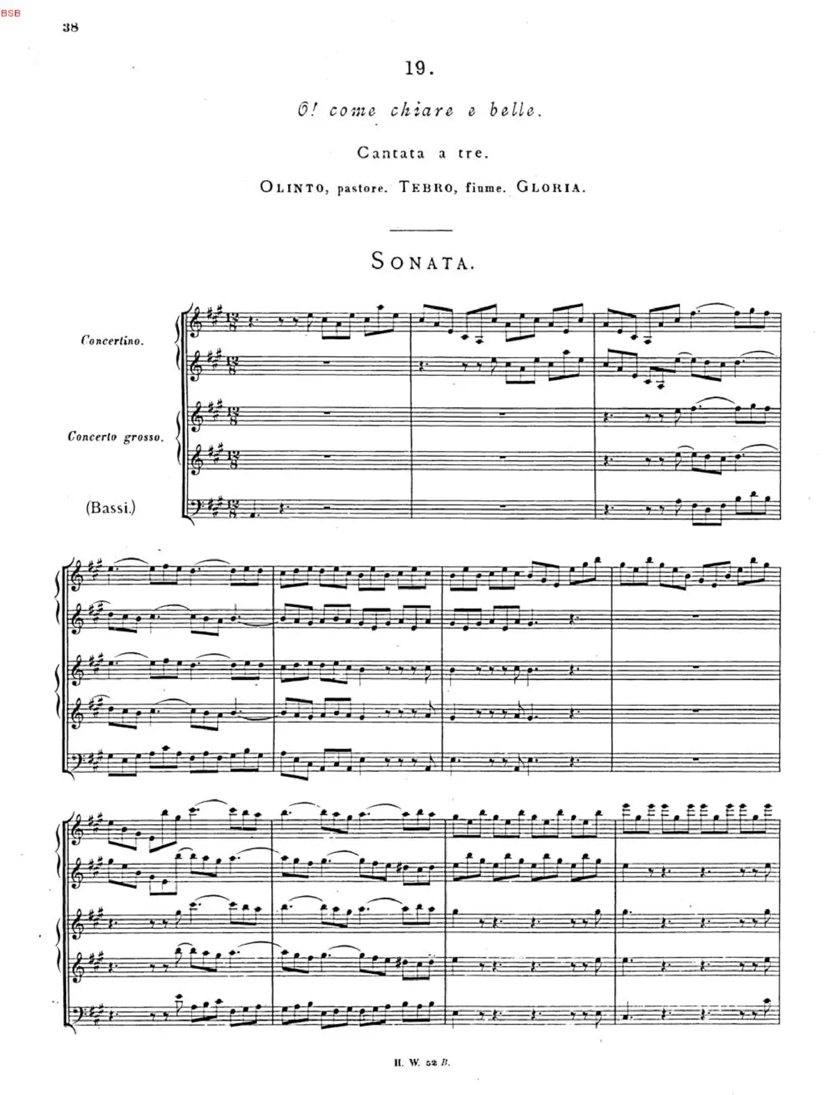 Olinto pastore, Tebro fiume, Gloria - Page 1