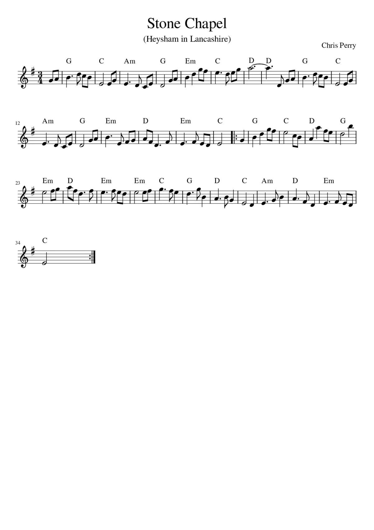 Stone Chapel - Page 1