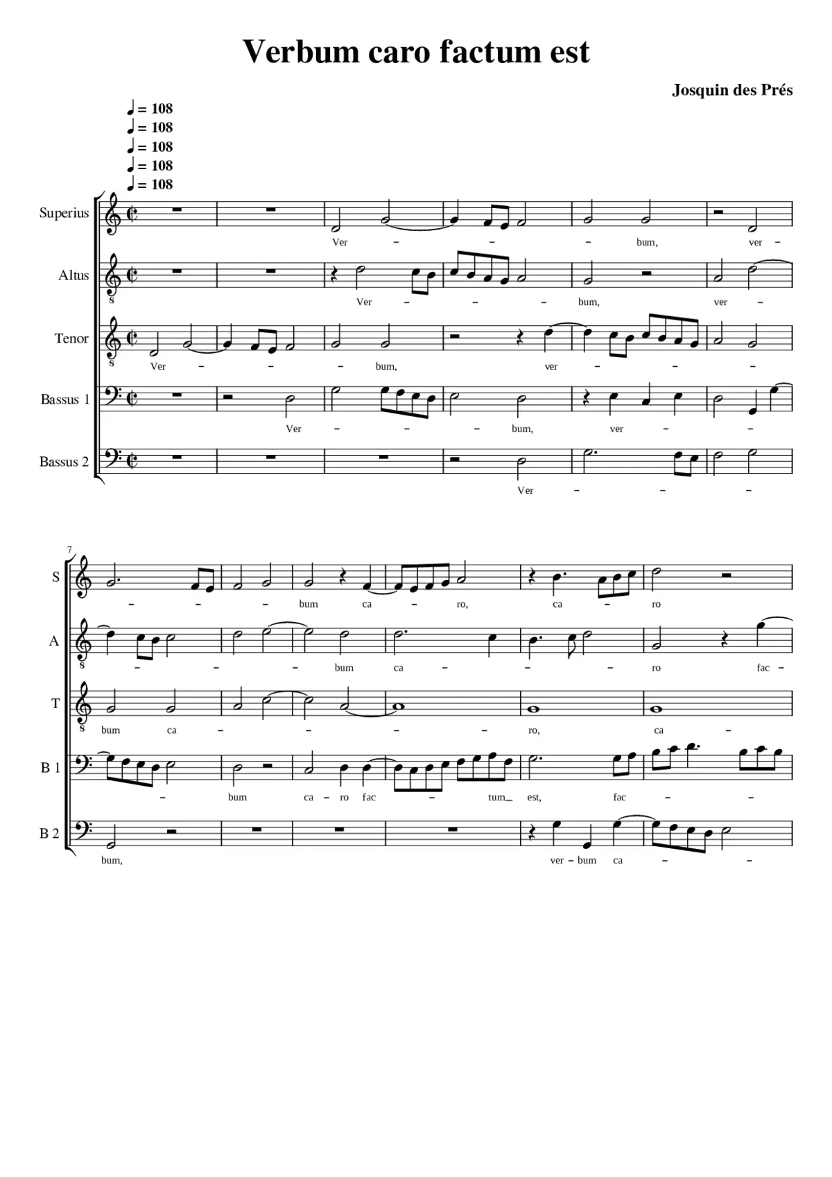 Verbum caro factum est - Page 1