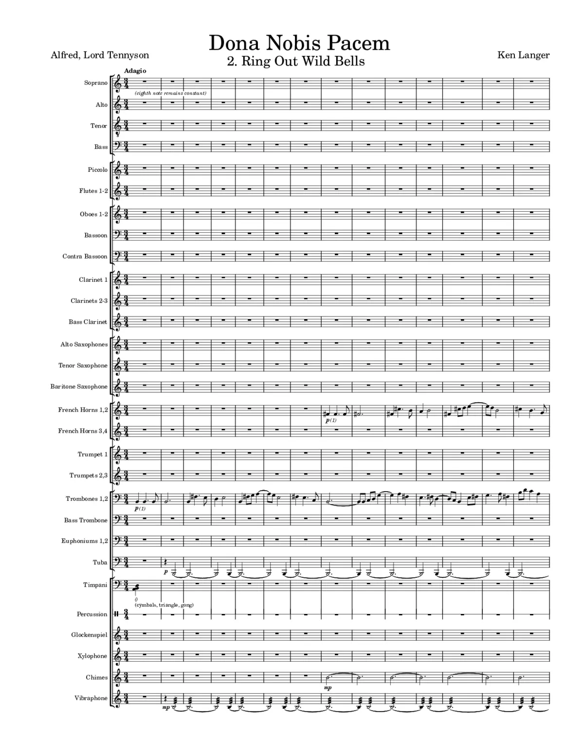 Dona Nobis Pacem 2 - Page 1