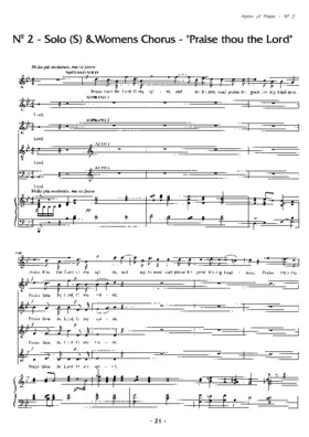 Hymn of Praise: No. 2 - Praise thou the Lord